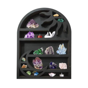 Moon & Sun Crystal Display Shelf - Decor Arch Shelf